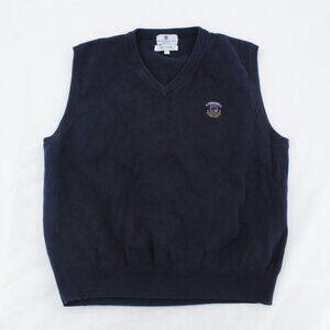 English Sports‎ Shop Bermuda Knitted Vest – Navy Blue – Original Preppy Style